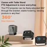 Compact Smart Home Theater Projector - Portable - Android 4K Hd Version - Extra Image