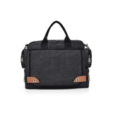 Waterproof Outdoor Laptop Bag Single Shoulder - Mysterious Black - Extra Image