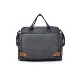 Waterproof Outdoor Laptop Bag Single Shoulder - Mysterious Black - Extra Image