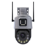 Smart Dual Lens Wifi Dome Camera - Hd - Front View