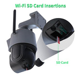 Smart Dual Lens Wifi Dome Camera - Hd - Side View