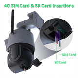 Smart Dual Lens Wifi Dome Camera - Hd - Top-Down View