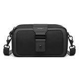 Waterproof Mini Crossbody Bag For Men Oxford Cloth Design - Green - Front View