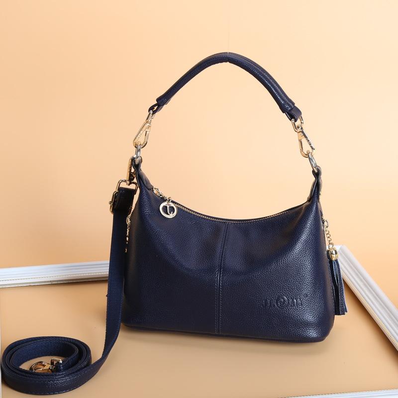 Stylish Middle Aged Women Shoulder Bag - Taro Purple