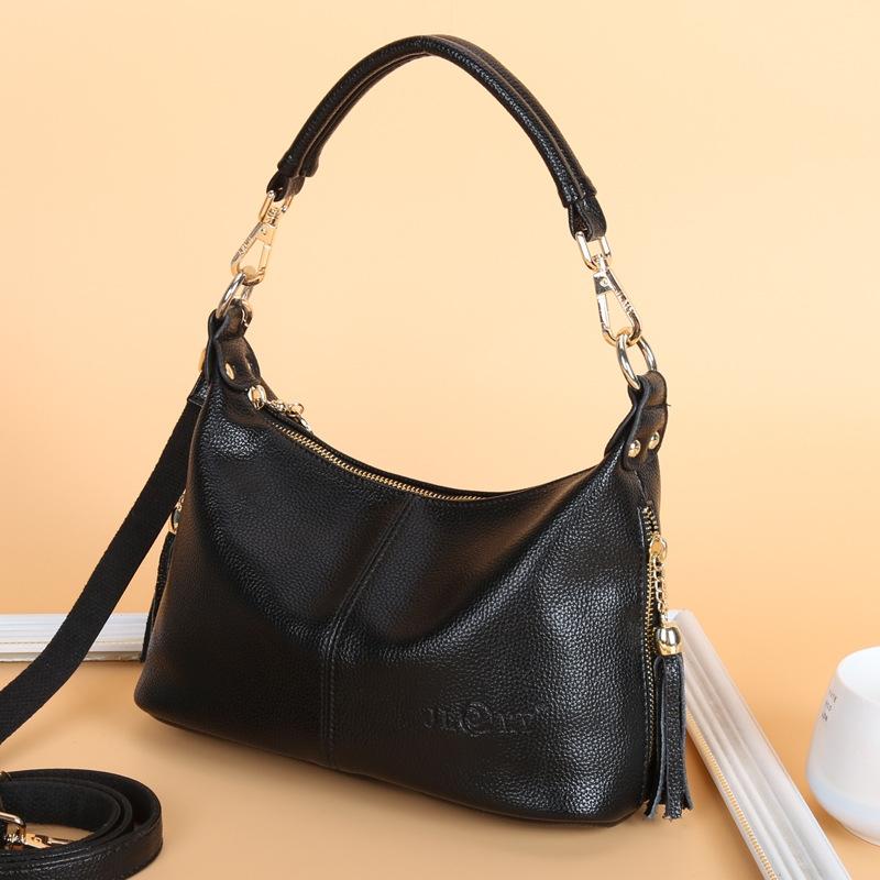 Stylish Middle Aged Women Shoulder Bag - Taro Purple
