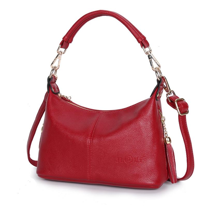 Stylish Middle Aged Women Shoulder Bag - Taro Purple