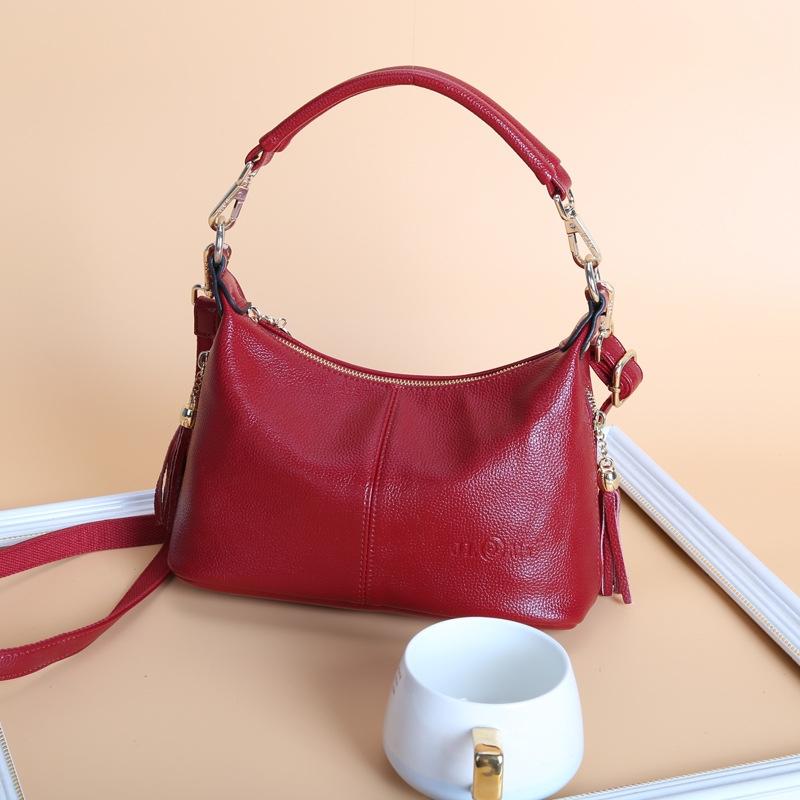 Stylish Middle Aged Women Shoulder Bag - Taro Purple