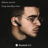 Sports Bluetooth Headset - Wireless Stereo - A2 White - Low Angle