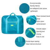 Versatile Trolley Bag - Spacious and Functional - Navy Blue - Side View