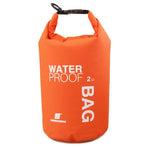 Waterproof Swimming Bag Scratch Resistant Wear Resistant Outdoor Ready - Orange