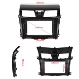 10.1 Inch Car Mp5 Player For Nissan Teana 13-16 - Wifi 1 + 32G Reversing Video Screen - Standard + 12 Lights Camera - Side View
