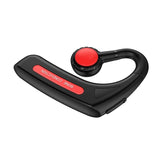Wireless Bone Conduction Bluetooth Headset - Hanging Ear Design - Green - Side View