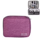 5-inch Digital Earphone Storage Bag - Multifunctional - Dark Gray