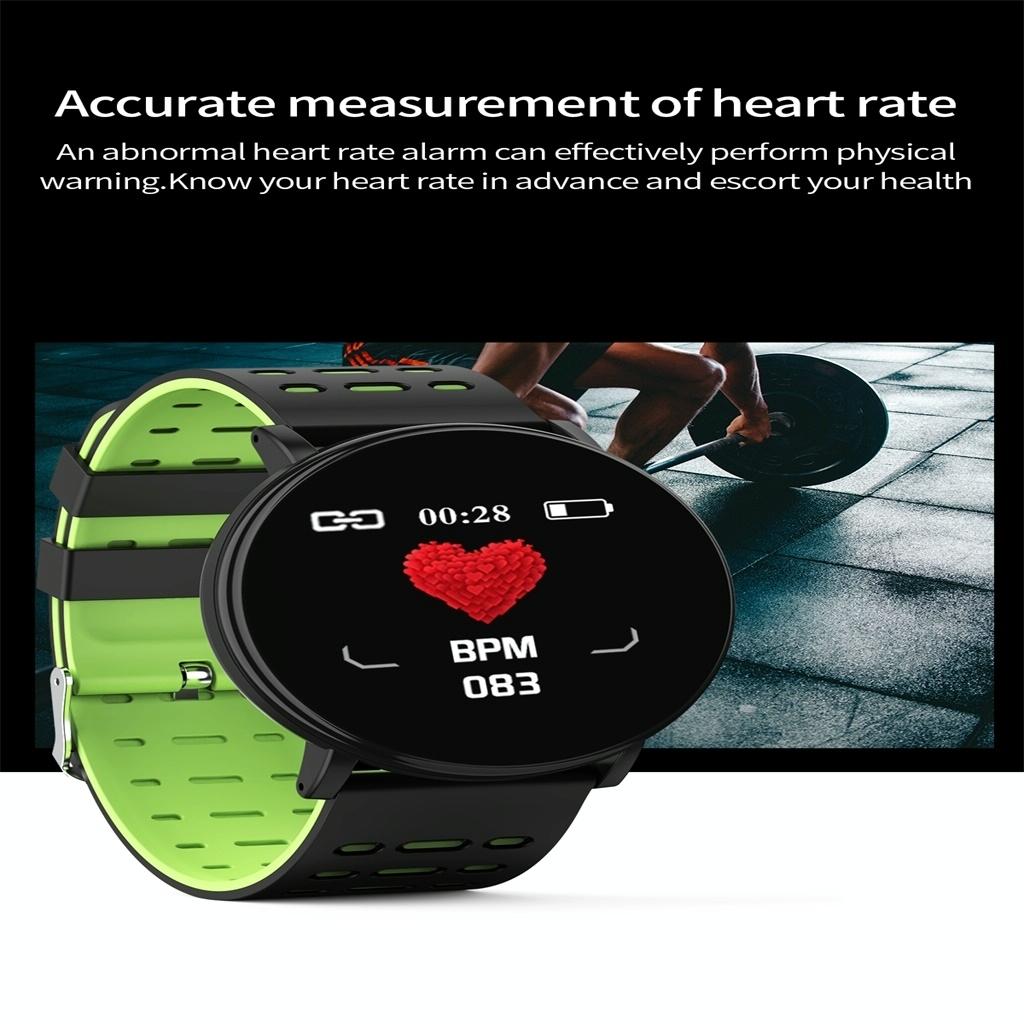 Smart Watch With Call Reminder And Health Monitoring - Red