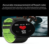Smart Watch With Call Reminder And Health Monitoring - Red
