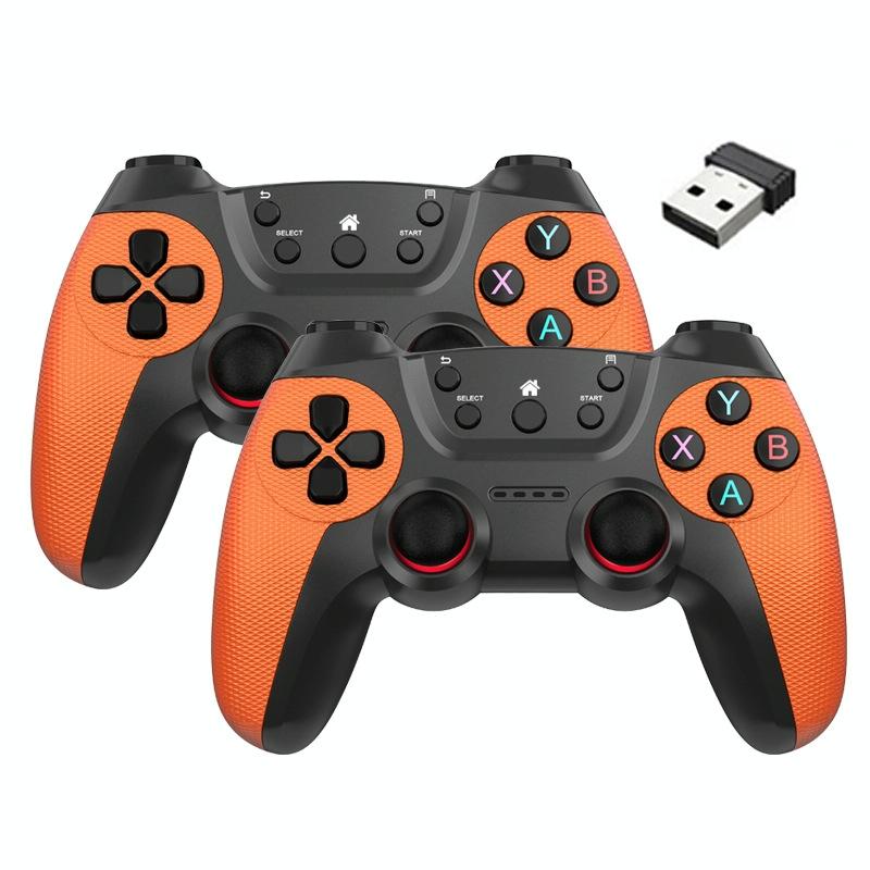 2.4g Wireless Controller for Pc Linux Android Tvbox - Supports Dual Connection - Rose Pink