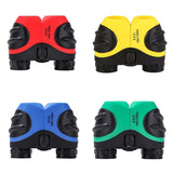 Mini Hd Binoculars for Children - Compact and High-quality - Green - Side View