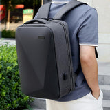 Large Capacity Anti-theft Laptop Backpack with Usb Port - 16 Inch - Pink - Rear View