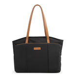 Large Capacity Laptop Tote For Women - Khaki