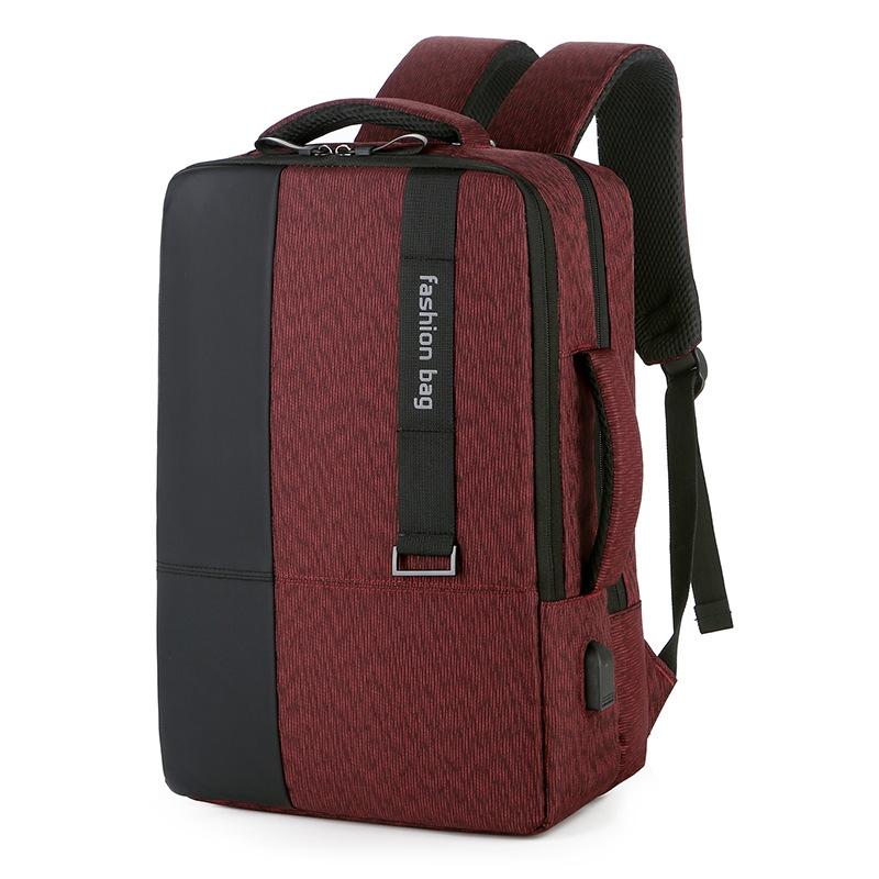 Large-capacity Laptop Backpack with Usb Charging - Ideal for Business Commuters - Grey