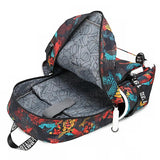 Student Thermal Backpack - Lightweight & Durable - Printed Gray