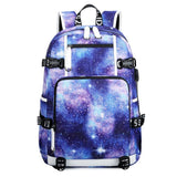 Student Thermal Backpack - Lightweight & Durable - Printed Gray