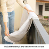 Thickened Non Woven Sunbed Quilt Mat - Blue - Close-Up Angle