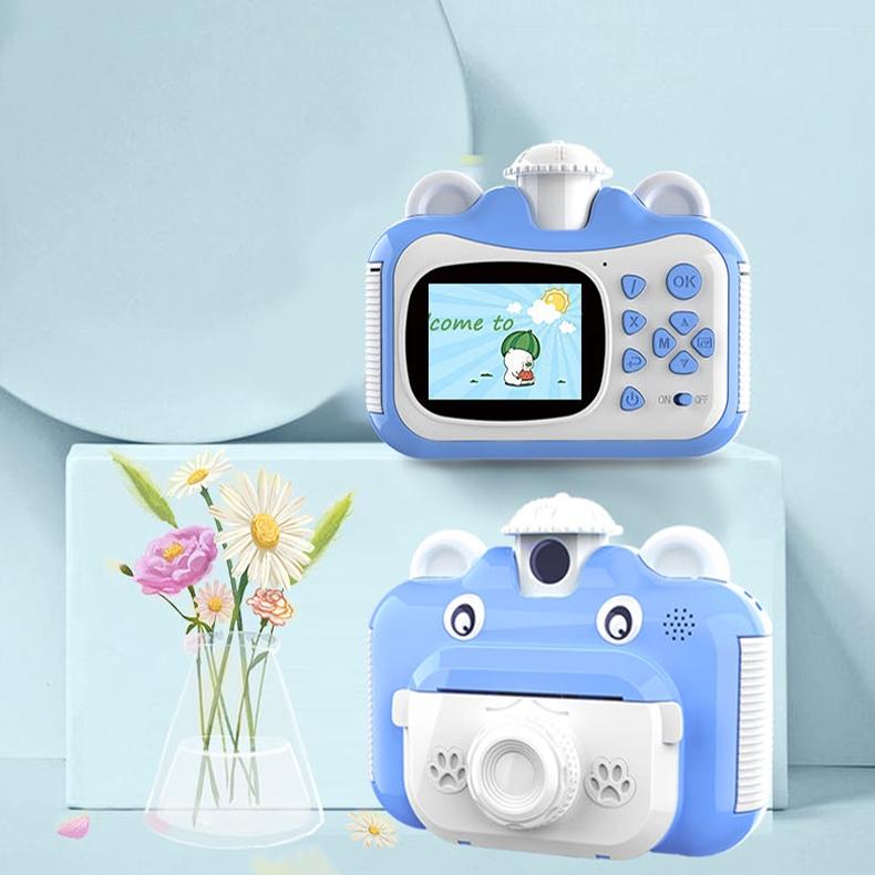 Smart Digital Kids Camera - Photo & Video - no Memory Card - Blue + Yellow