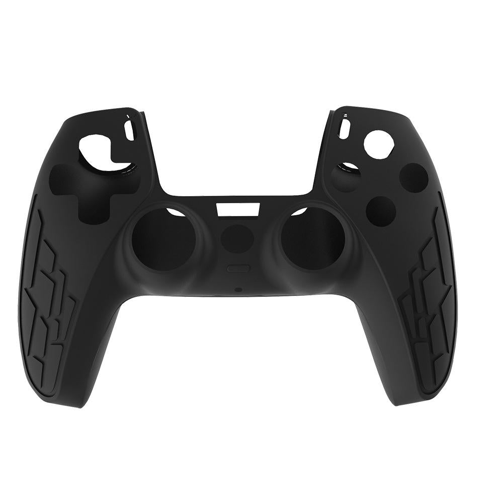 Thickened Non-slip Silicone Case for Ps5 Gamepad - Protective Cover - Black