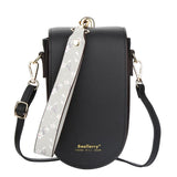 Multi Card Clutch For Women Mobile Phone - Black