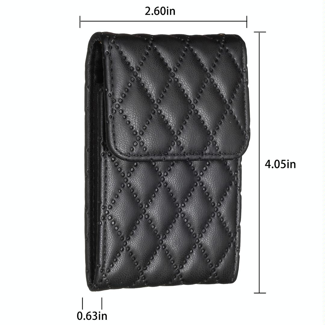 Vertical Card Bag For Mobile Phones Sticker - Blue