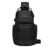 Lightweight Men Waterproof Crossbody Chest Bag Travel Companion - Green