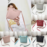 Stylish Pink Crossbody Bag With Zipper - Low Angle