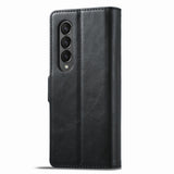 For Samsung Galaxy Z Fold4 5G Rfid Leather Phone Case - Secure & Stylish - Black