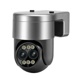 8X Dual Lens Wifi Camera With Dual Light Source And Two-Way Voice & Motion Detection - Front View