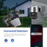 8X Dual Lens Wifi Camera With Dual Light Source And Two-Way Voice & Motion Detection - Extra Image
