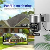 8X Dual Lens Wifi Camera With Dual Light Source And Two-Way Voice & Motion Detection - Extra Image