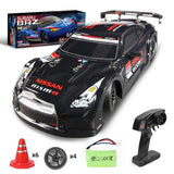 1 16 4wd Drift Rc Toy Car - 2.4g - Compact Design - Blue - Extra Image