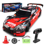 1 16 4wd Drift Rc Toy Car - 2.4g - Compact Design - Blue - Extra Image