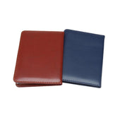Russian Driver License Holder Genuine Leather Case - Pink - Top-Down View