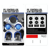 5-in-1 L1 / R1 Extended Key Game Handle for Sony Ps5 - Cross & Lengthened Keys - Black White - Extra Image