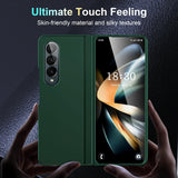 For Samsung Galaxy Z Fold4 5G Foldable Phone Case With Holder - Full Coverage - Light Purple