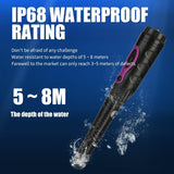 Outdoor Handheld Metal Detector for Treasure Hunting - Orange Purple - Close-Up Angle