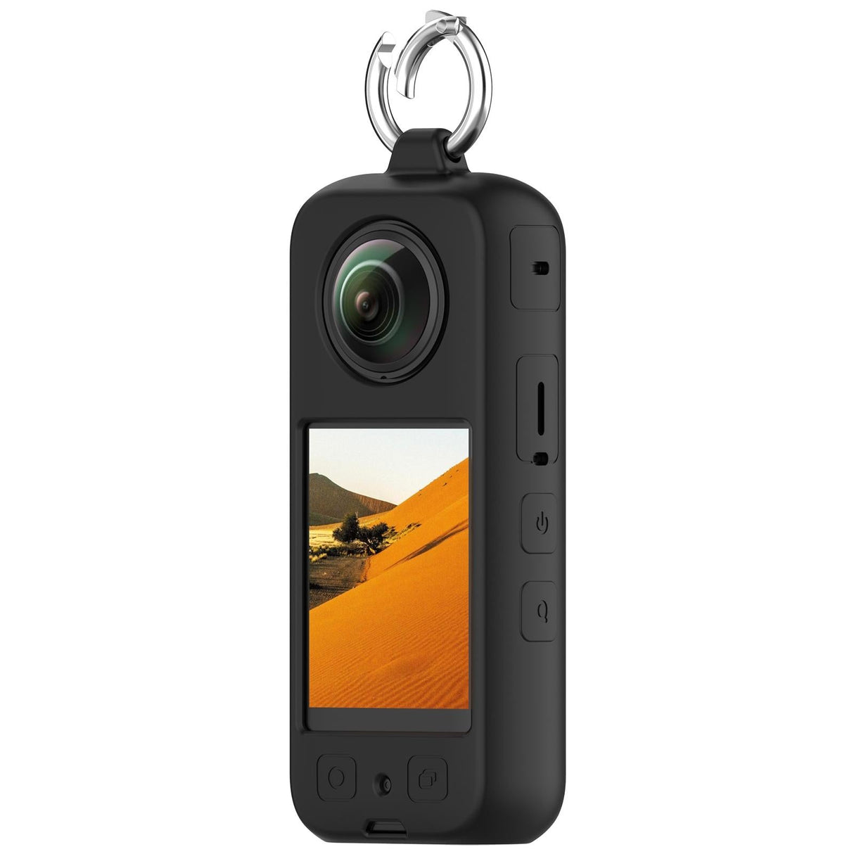 Silicone Protective Case - Portable and Compact - Black