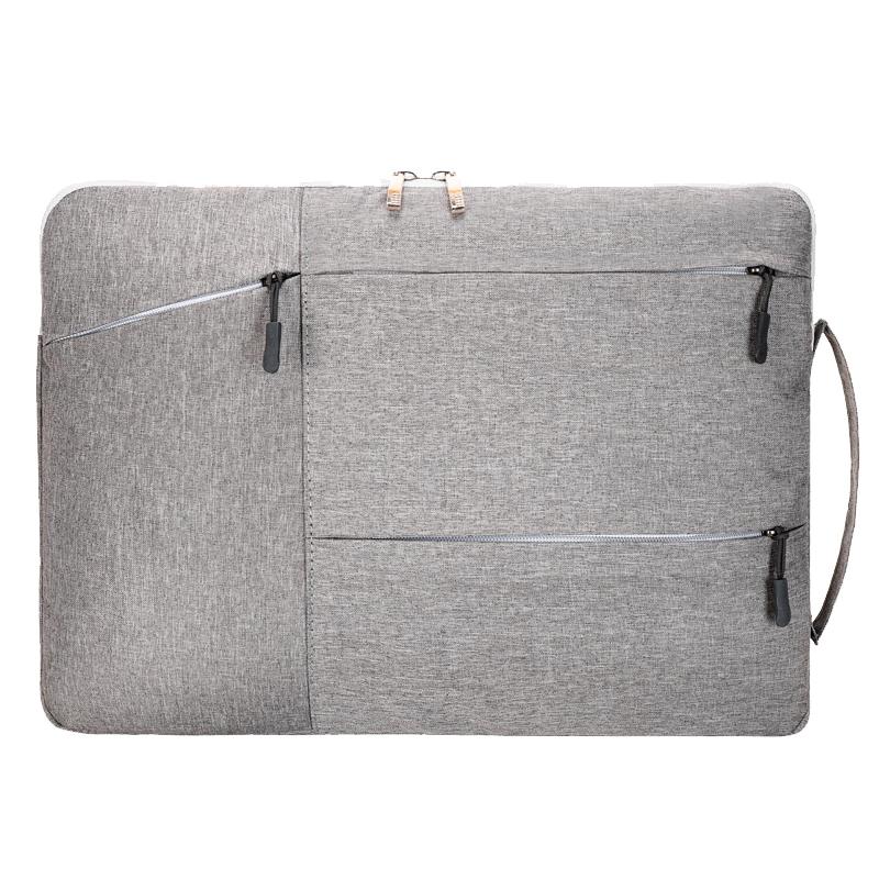 Portable Laptop Handbag - Fits 15.4-16 Inch - Casual Design - Black