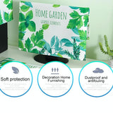 Universal 3-in-1 Desktop Pc Dust Cover - Fits 20-22 Inch - Butterfly - 45-Degree Angle