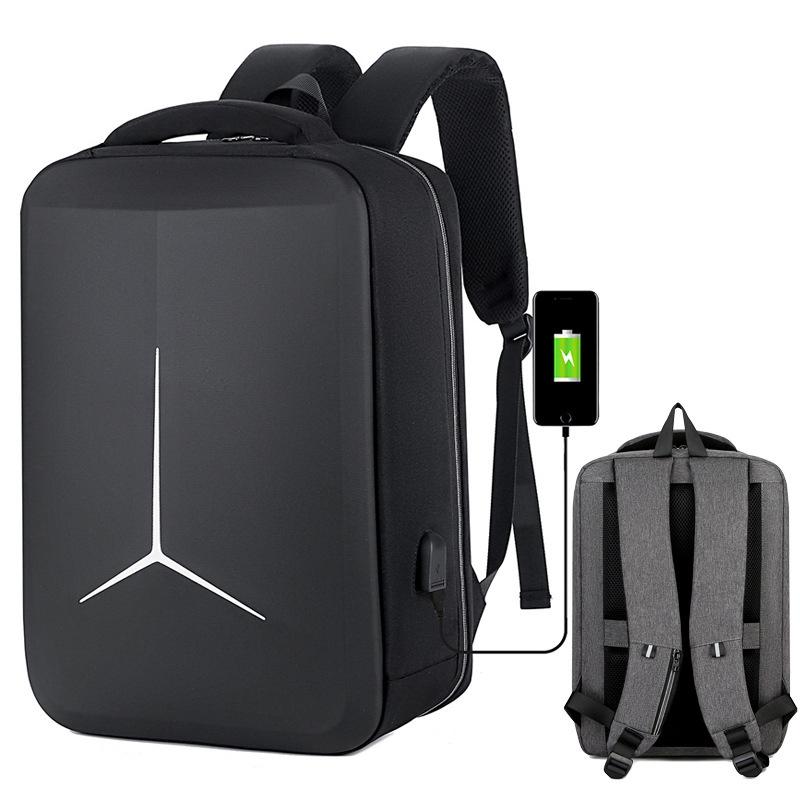 Waterproof Business Laptop Backpack with Usb Port - Multifunctional - Pink - 17 Inch