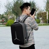 Waterproof Business Laptop Backpack with Usb Port - Multifunctional - Pink - 17 Inch