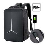 Waterproof Business Laptop Backpack With Usb Port - Multifunctional - Pink - 17 Inch - Extra Image