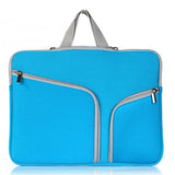13 Inch Multi-Pocket Laptop Liner Bag For Diving Material Computer - Mint Green - Extra Image